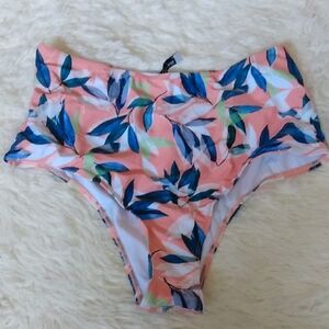 MARINA Vibrant Floral Bikini Bottom